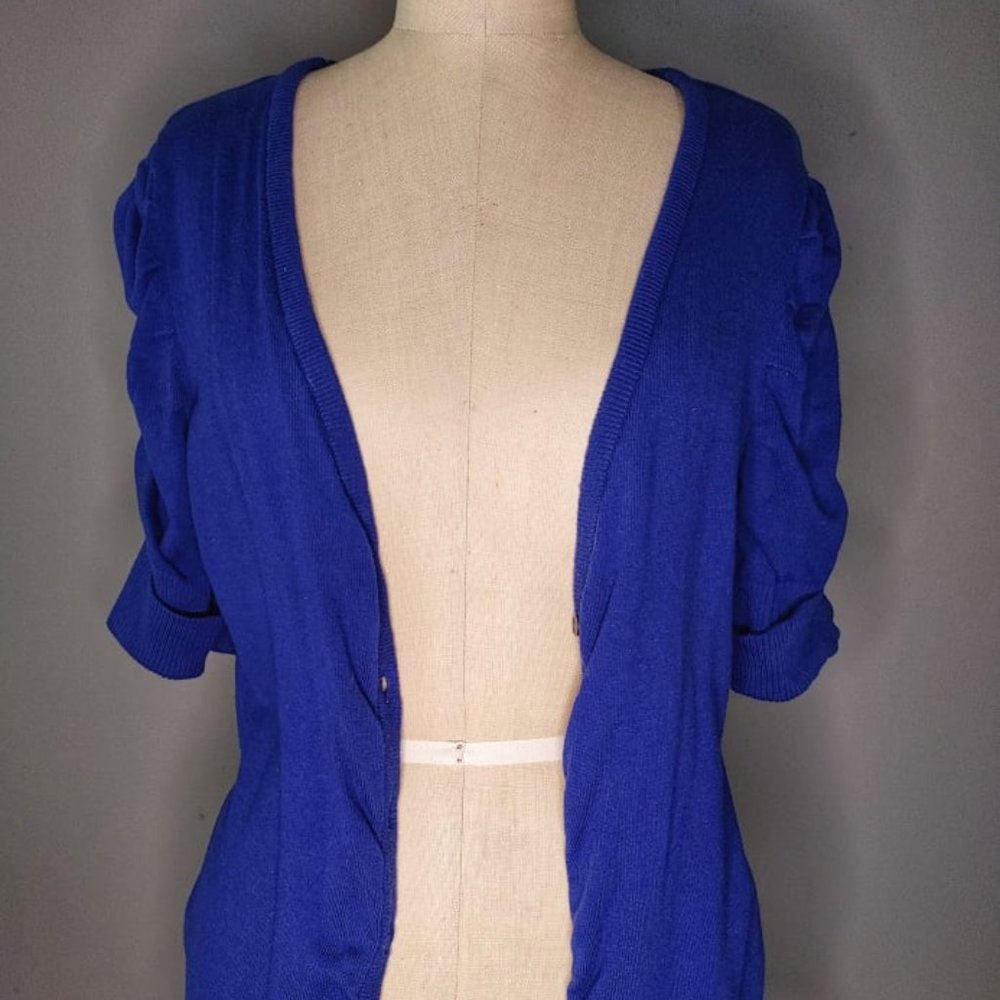The Limited - Blue Cardigan
